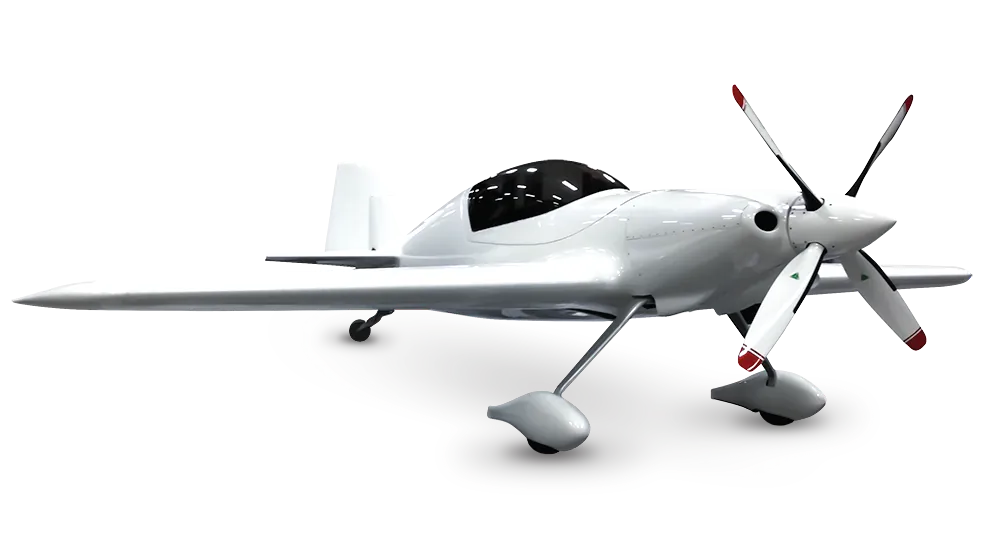 Avioneta blanca